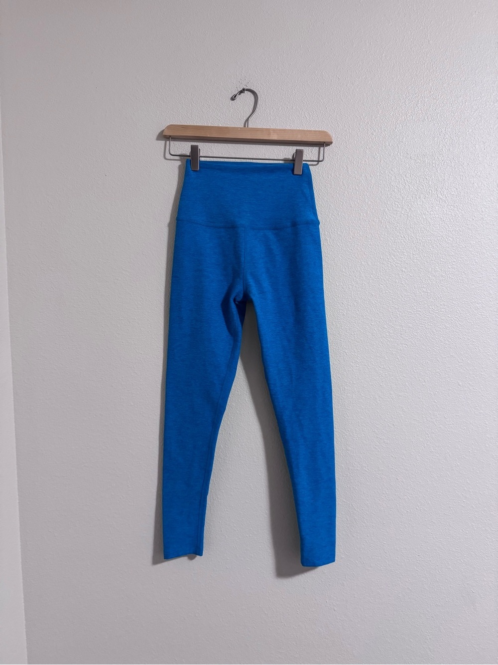 Beyond Yoga Heather Blue Leggings